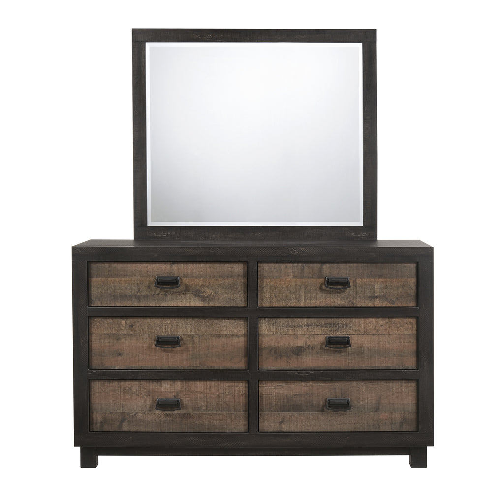 Harlington-6-Drawer-Dresser-w/-Mirror-Set