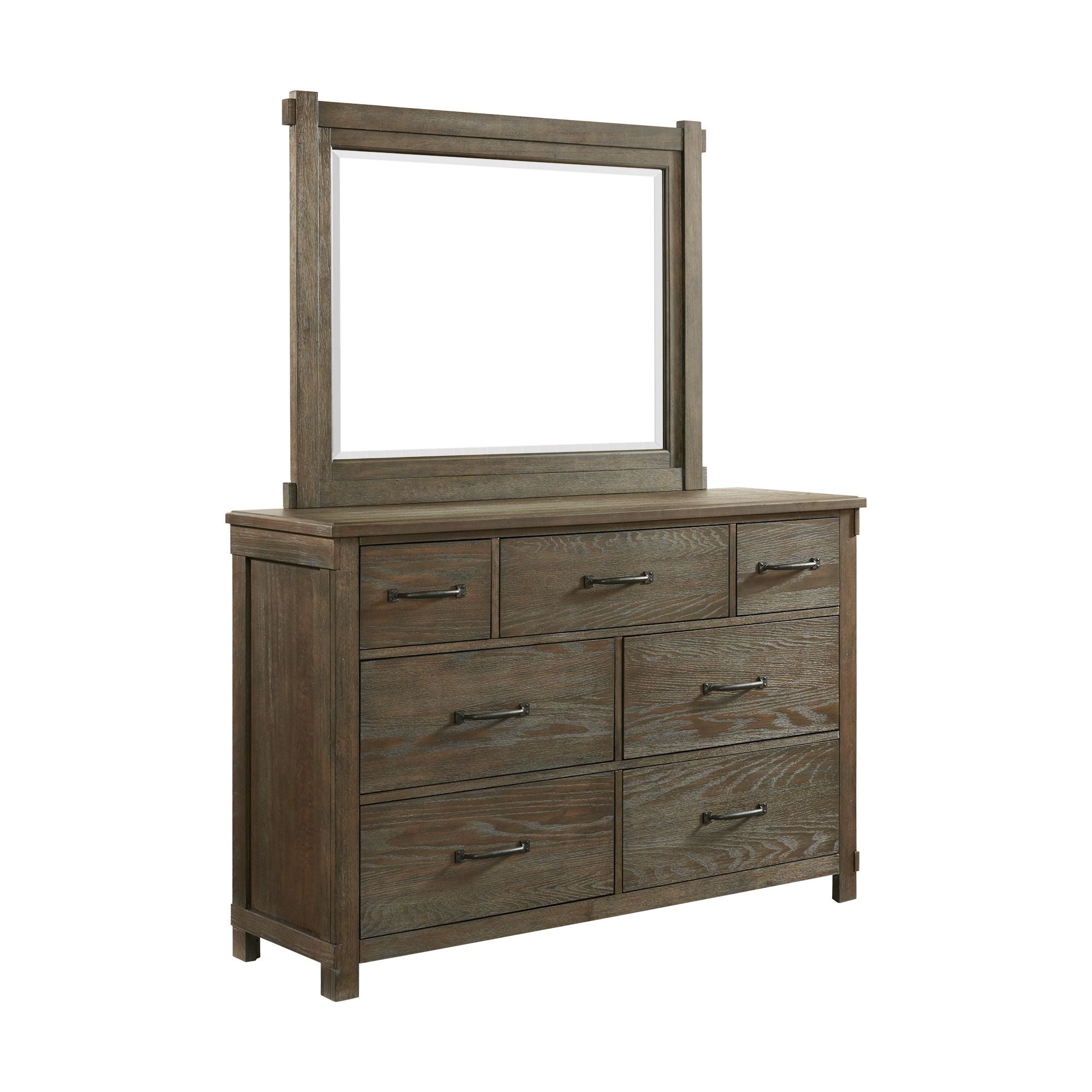 Scott-7-Drawer-Dresser-with-Mirror-Set