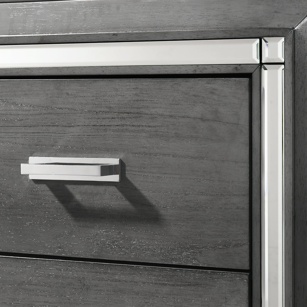 Titanium-7-Drawer-Dresser-w/-Mirror-Set