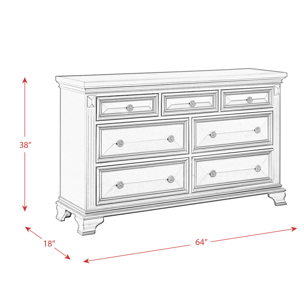 Calloway-Dresser-Antique-White-Color
