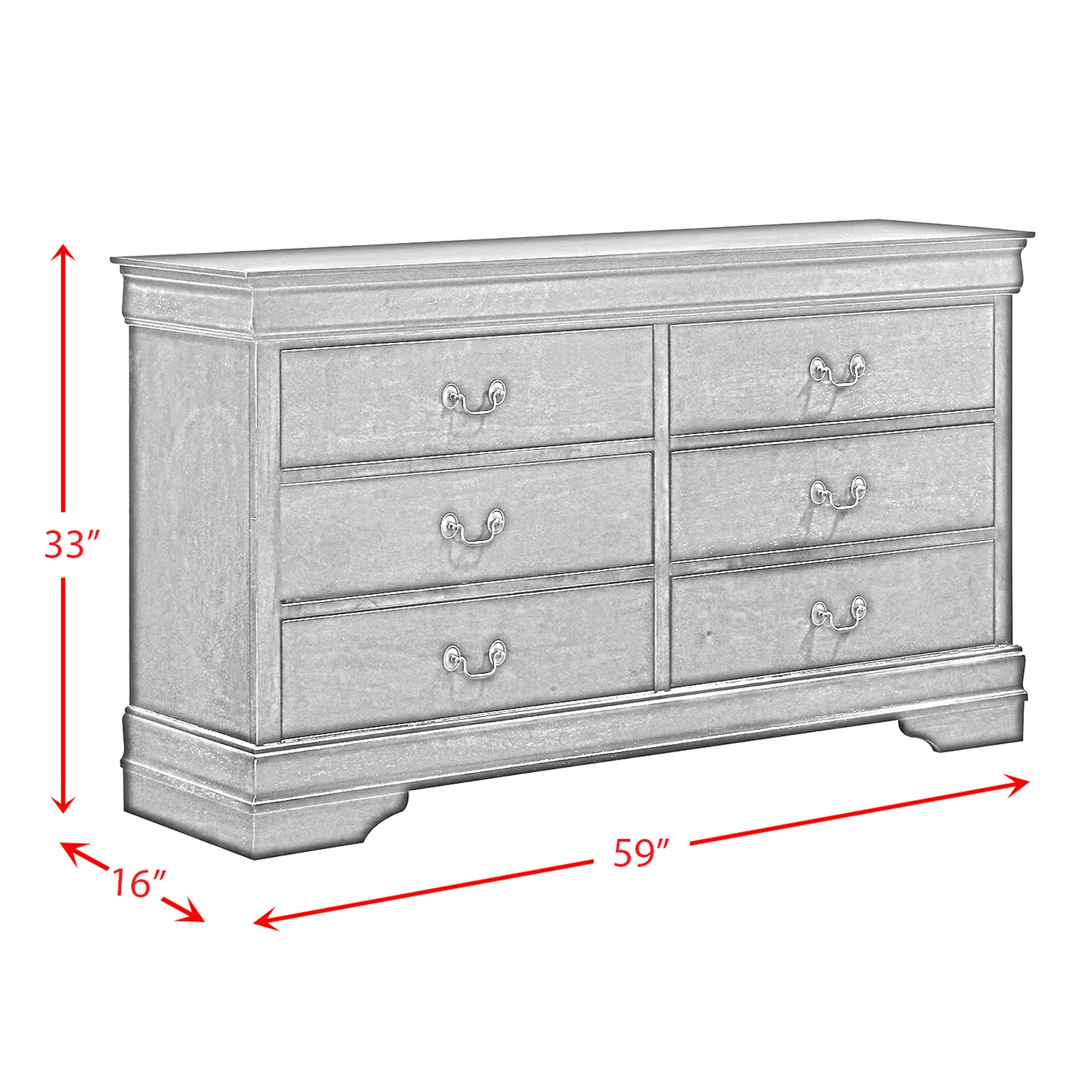Louis-Philippe-6-Drawer-Dresser-in-Black