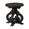 Stone-Occasional-Round-Side-Table-With-Pu-Base