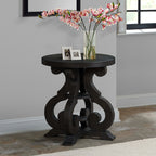 Stone-Occasional-Round-Side-Table-With-Pu-Base