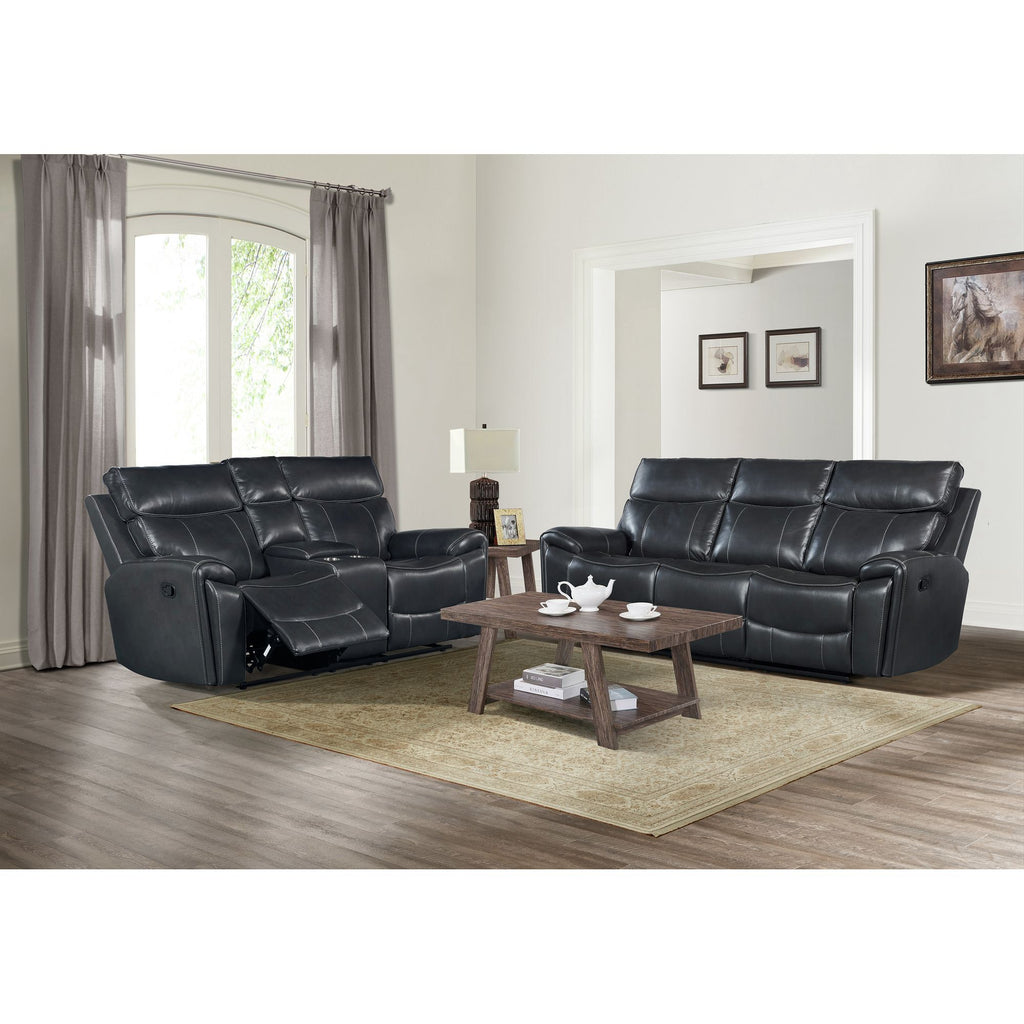 Ellington-Motion-Loveseat-with-Console-in-JR032-Grey