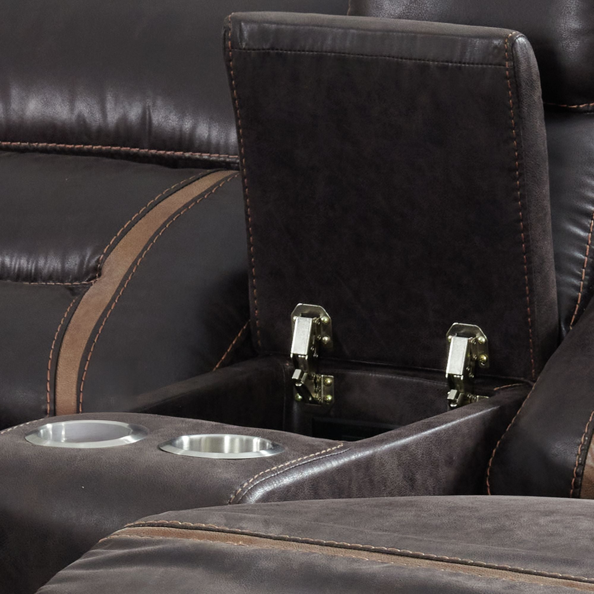 Engage-Motion-Loveseat-with-Console-in-Corral-Dark-Chocolate