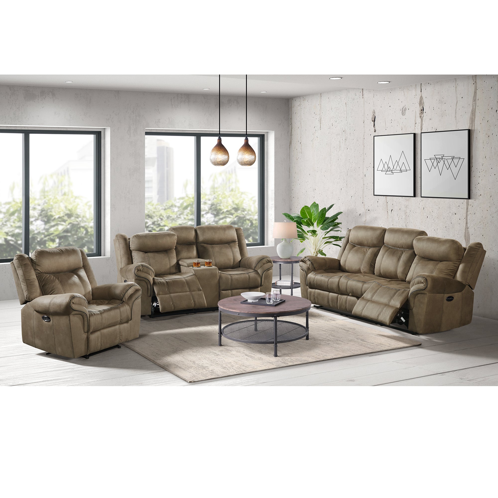 Sorrento-Power-Glider-Recliner-with-Power-Headrest-in-T101-Brown