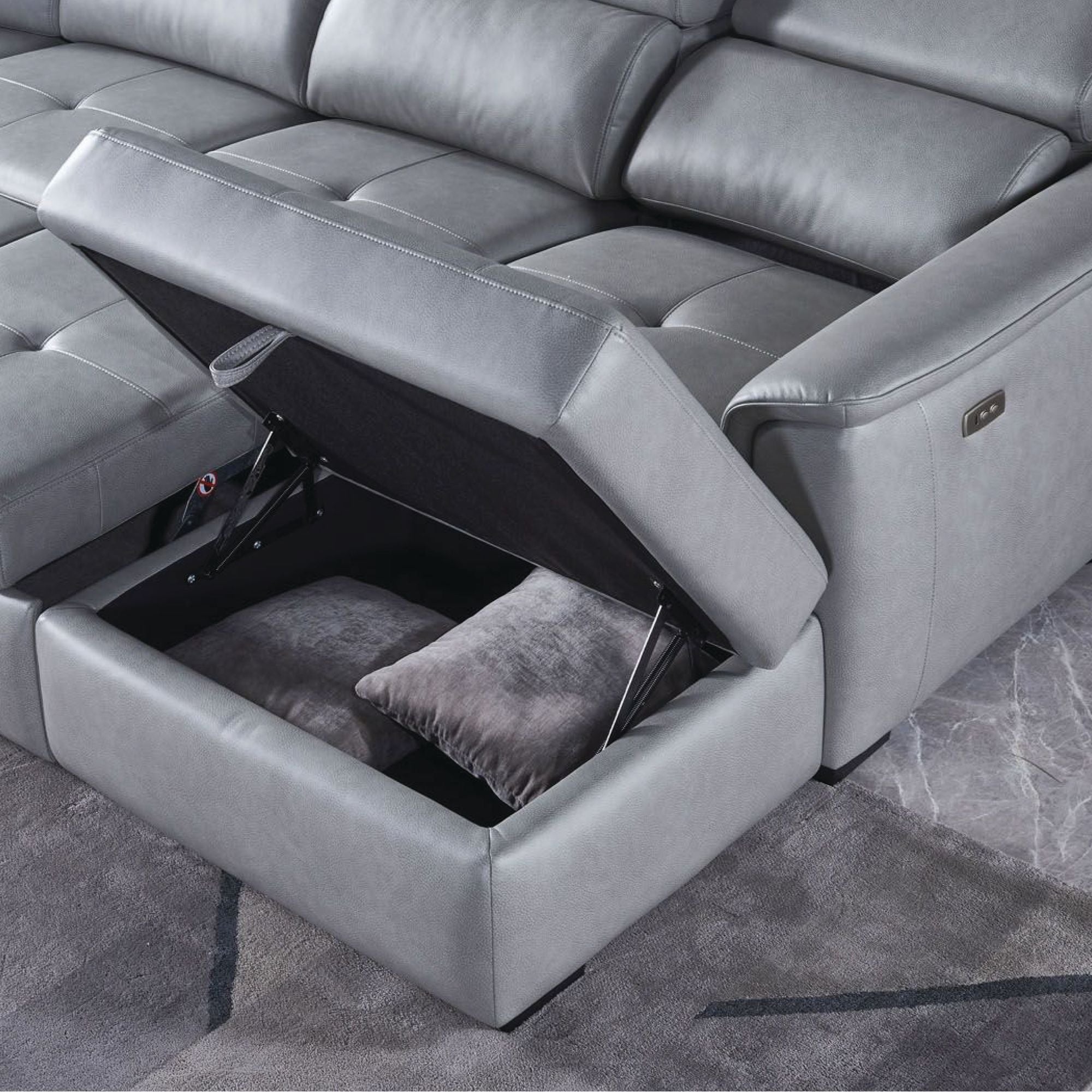Typhoon-Sectional-RHF-Power-Motion-Chaise-with-Storage-in-Darlington-Harbor