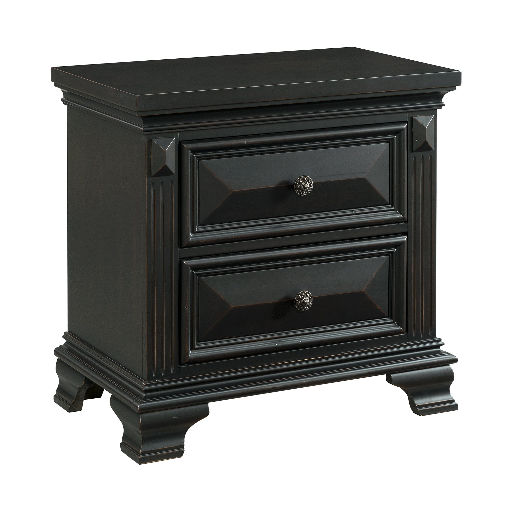 Calloway-Nightstand-Black-Color