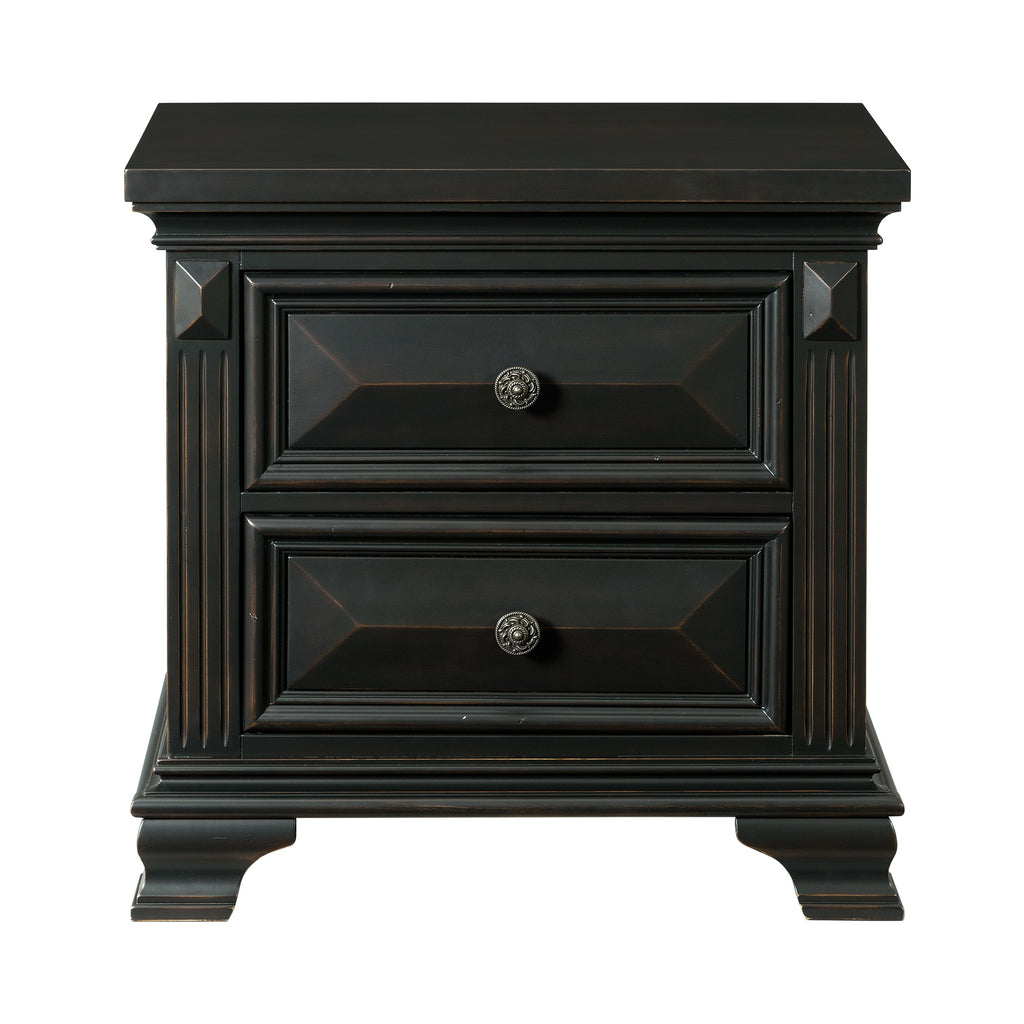 Calloway-Nightstand-Black-Color