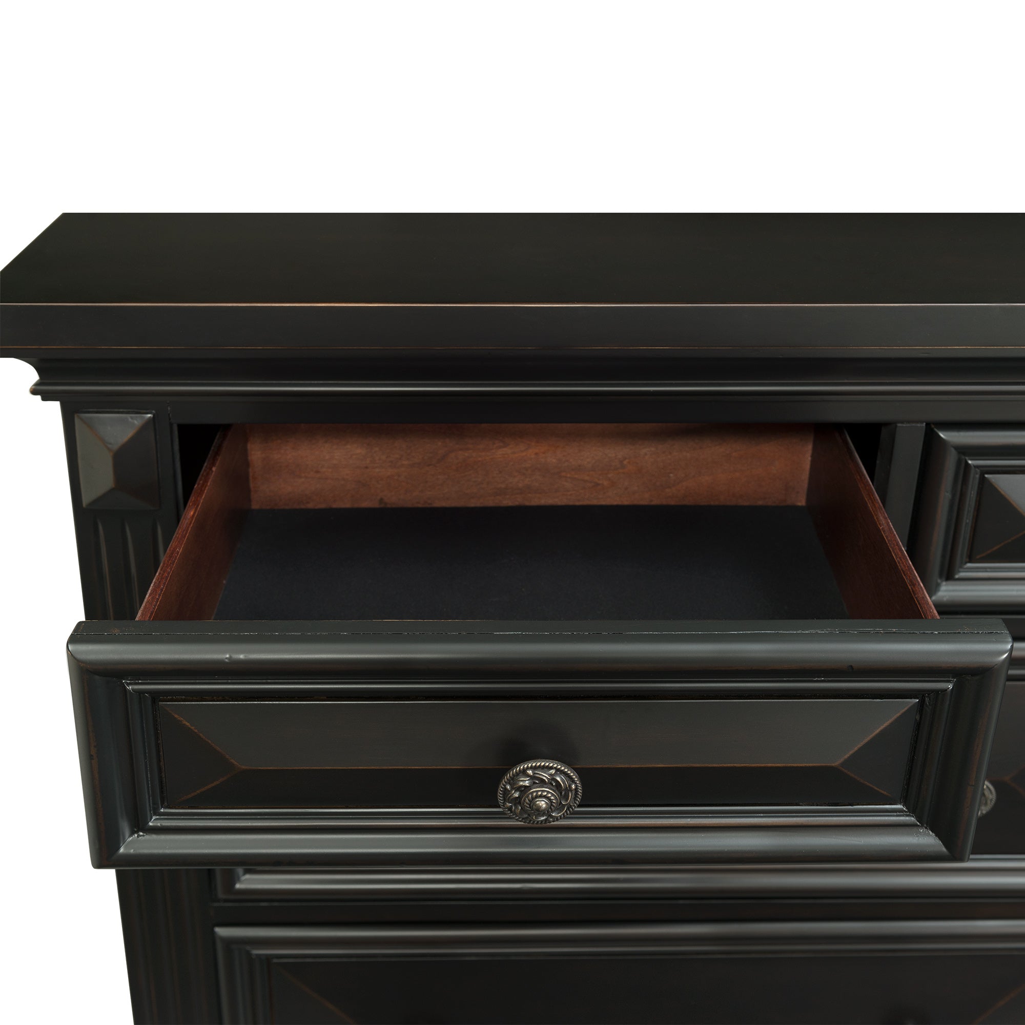 Calloway-Nightstand-Black-Color