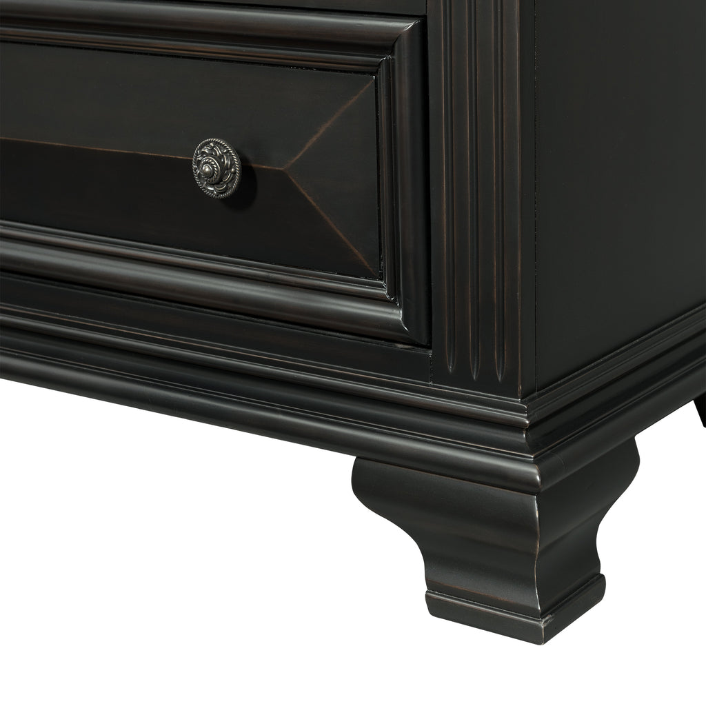 Calloway-Nightstand-Black-Color