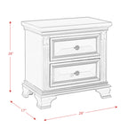 Calloway-Nightstand-Black-Color
