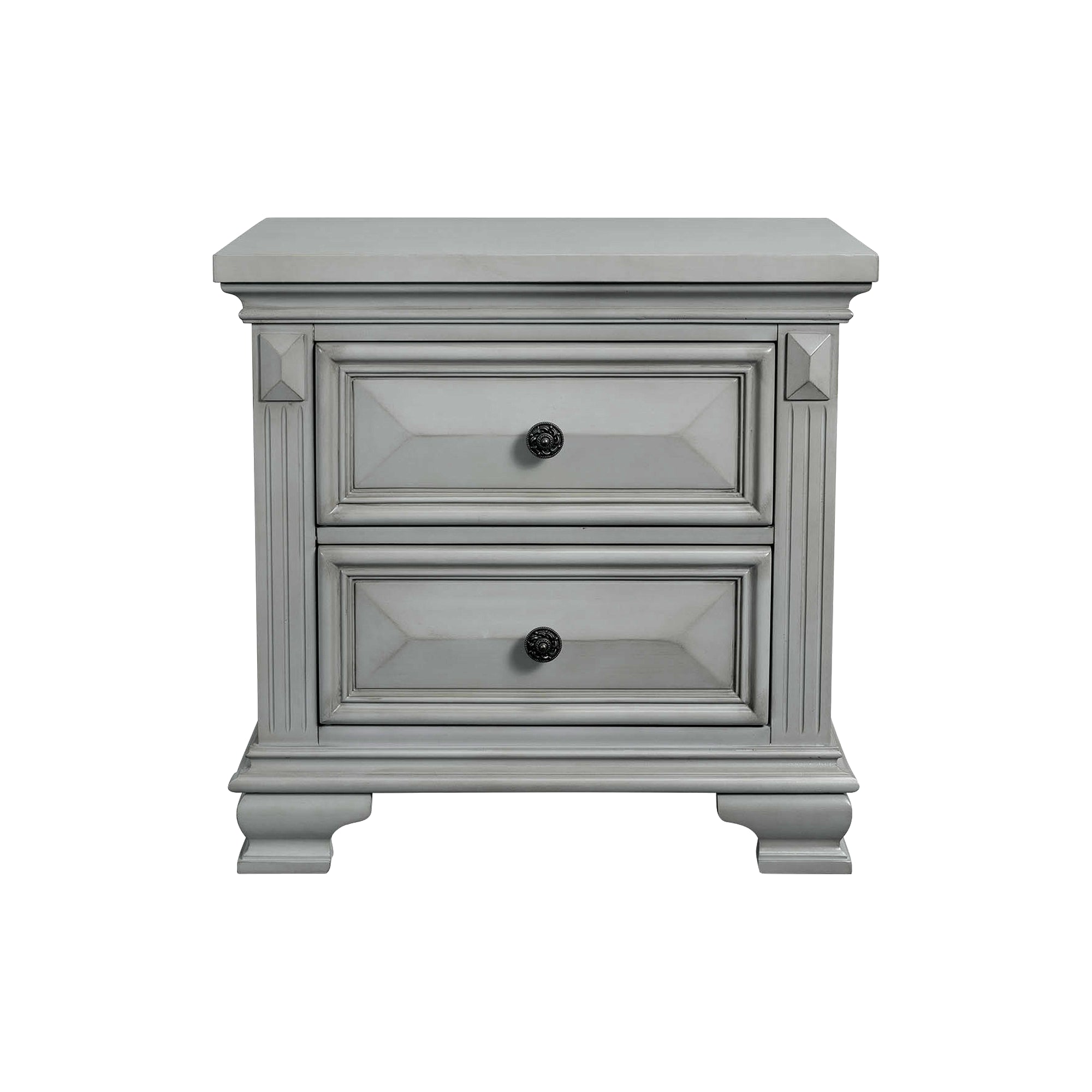 Calloway Nightstand Grey Color