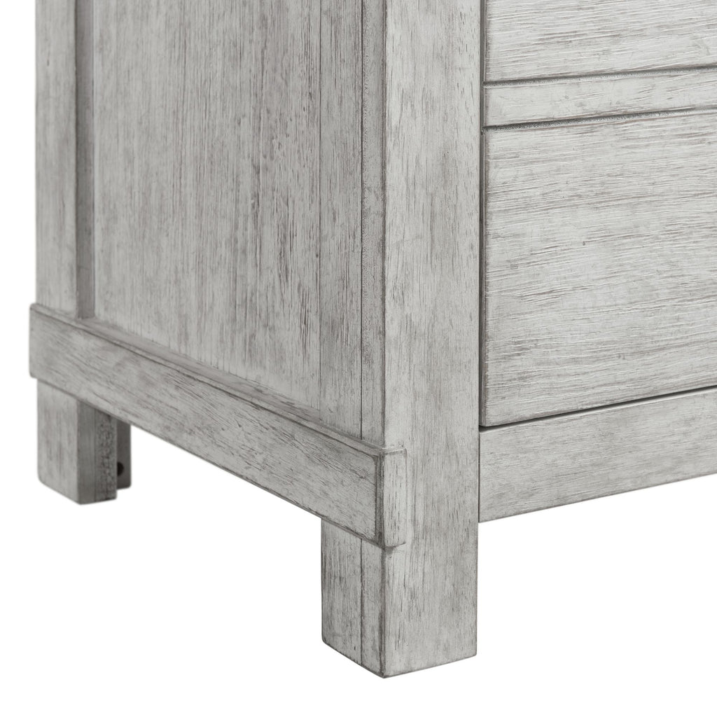 Scott-Nightstand-W/USB-White-Finish