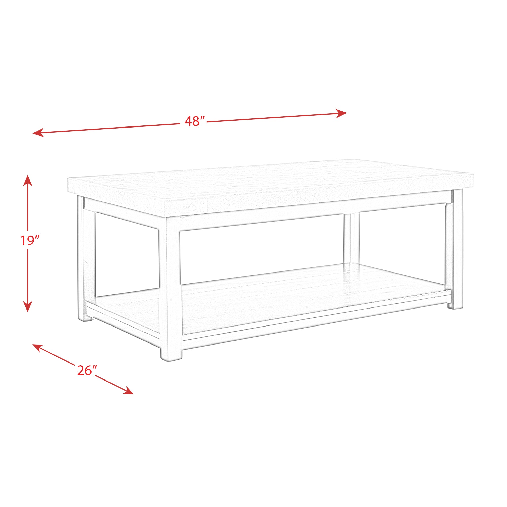 Kansas-3PC-Occasional-Table-Set-Coffee-Table-&-Two-End-Tables