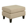 Erica-497-Ottoman-W/Chrome-Nail-Heirloom-Natural-(ISTA-3)