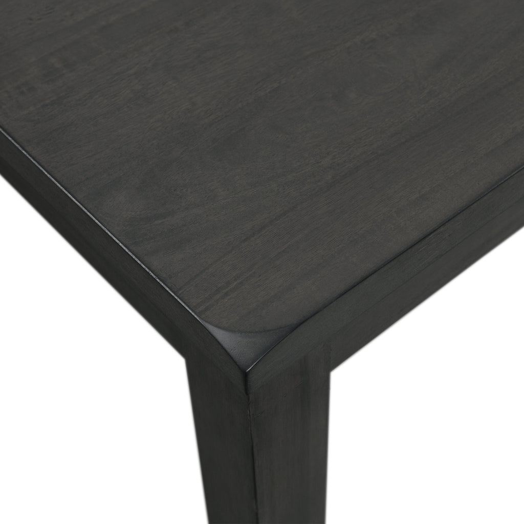 Alex-Grey-60""-7-PC-Counter-Set-(Grey-Table-with-Black-PU-Seat)