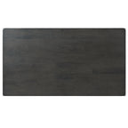 Alex-Grey-60""-7-PC-Dining-Set-(Grey-Table-with-Black-PU-Seat)