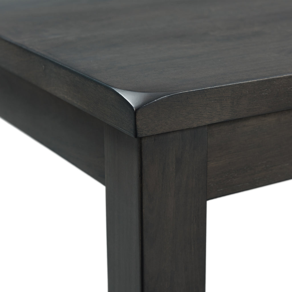 Alex-Grey-60""-7-PC-Dining-Set-(Grey-Table-with-Black-PU-Seat)
