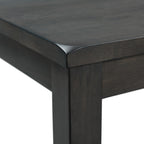 Alex-Grey-60""-7-PC-Dining-Set-(Grey-Table-with-Black-PU-Seat)
