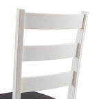 Martin-3-pc-Drop-Leaf-Dining-Set-(Dark-Brown-Top---White-Base)