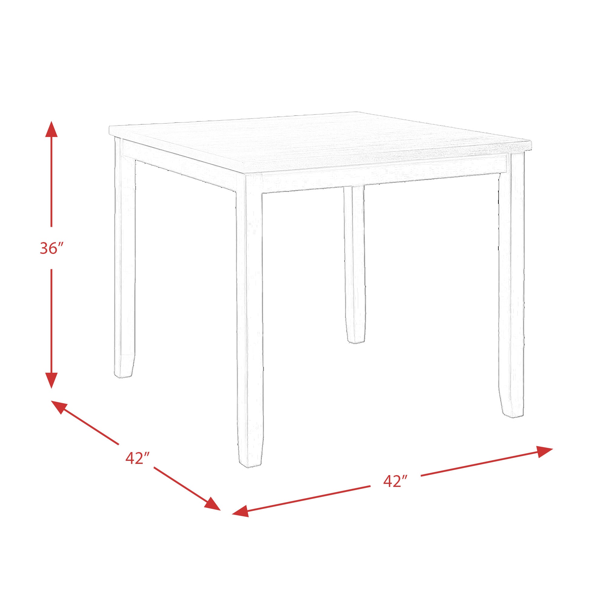 Martin-5-Pc-Counter-Set-(Black-Base)