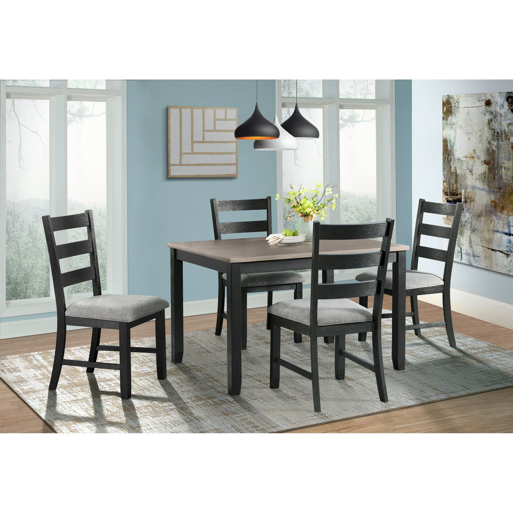 Martin-5-pc-Dining-Set-(Black-Base)