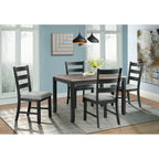 Martin-5-pc-Dining-Set-(Black-Base)