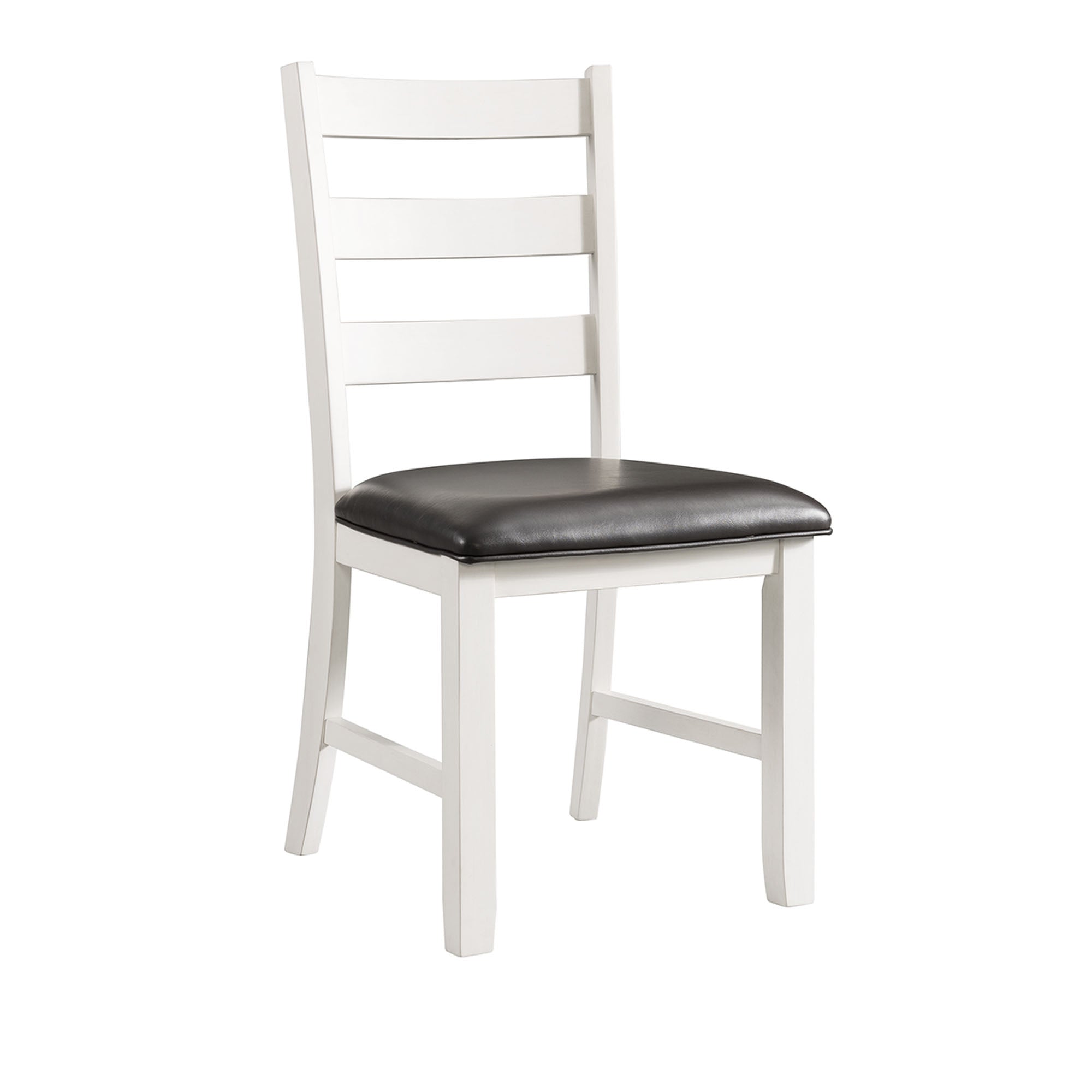 Martin-5-Pc-Dining-set-(Dark-Brown-Top---White-Base)