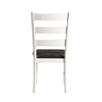 Martin-5-Pc-Dining-set-(Dark-Brown-Top---White-Base)