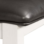 Martin-5-Pc-Dining-set-(Dark-Brown-Top---White-Base)