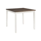 Martin-5pc-Counter-Set-(Dark-Brown-Top---White-Base)