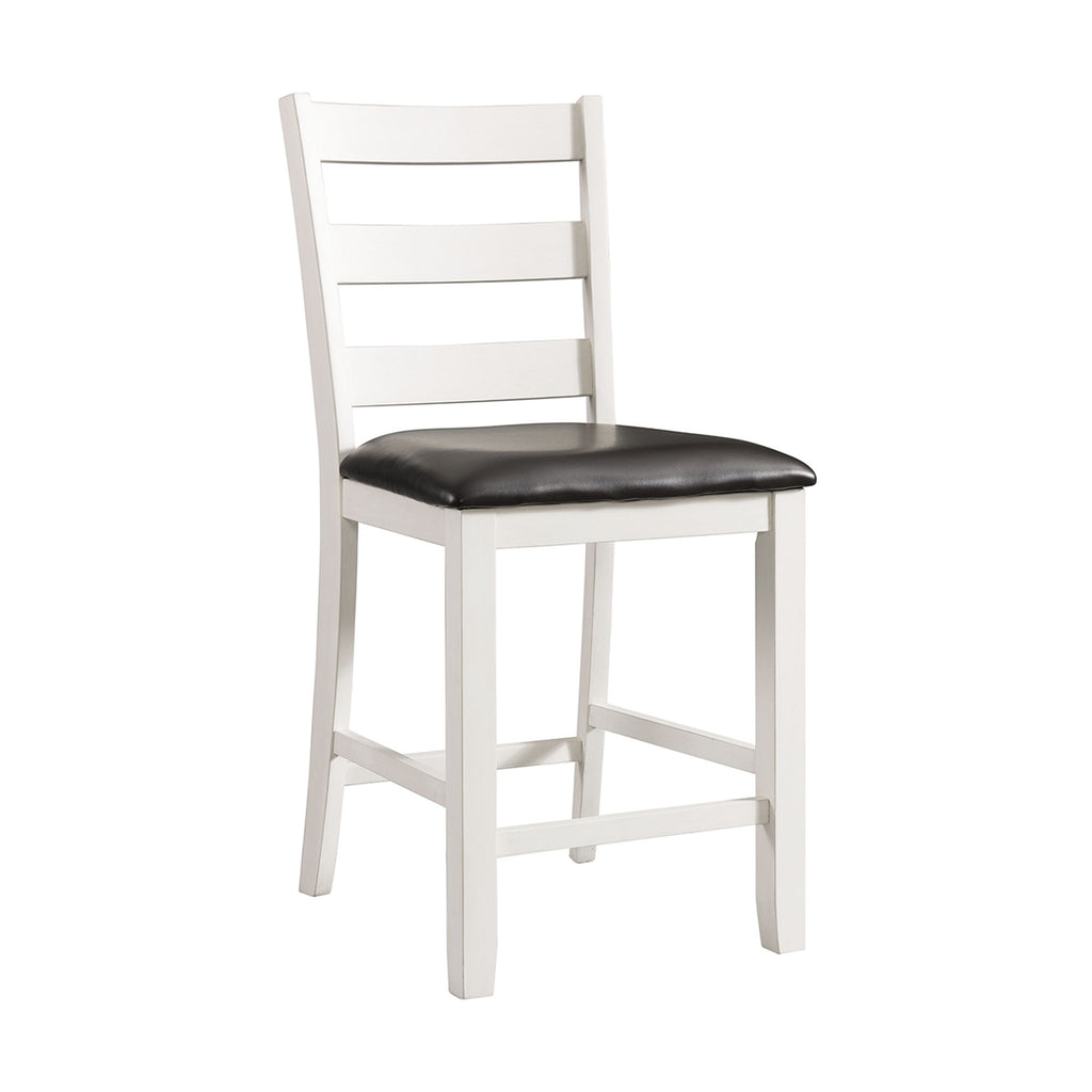 Martin-5pc-Counter-Set-(Dark-Brown-Top---White-Base)