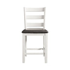 Martin-5pc-Counter-Set-(Dark-Brown-Top---White-Base)