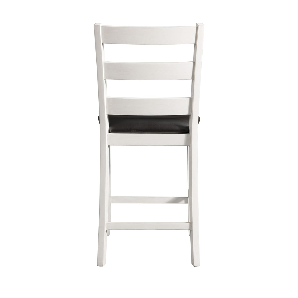 Martin-5pc-Counter-Set-(Dark-Brown-Top---White-Base)
