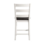 Martin-5pc-Counter-Set-(Dark-Brown-Top---White-Base)