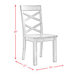 Renegade-64""-6pc-Dining-Set(Kd)