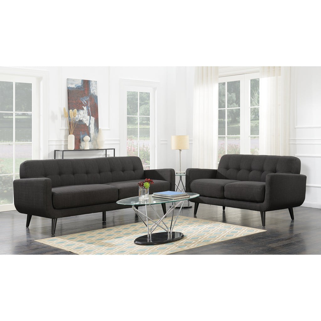 Hadley-4480-KD-Love-Seat-Heirloom-Charcoal-w/No-Pillows