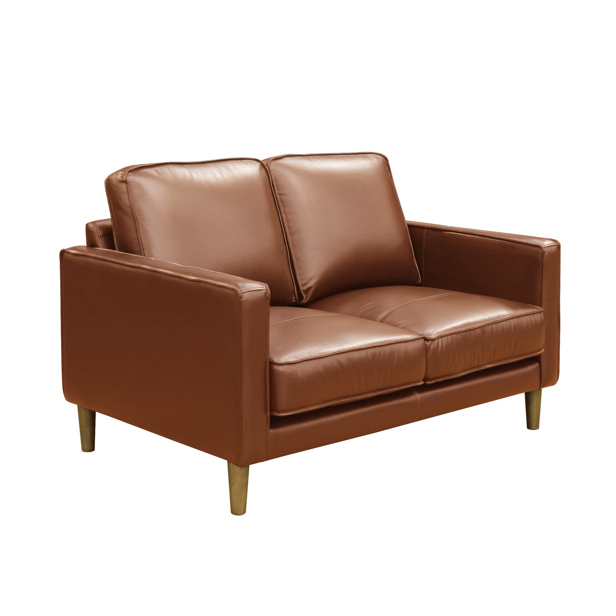 Pacer Loveseat in Fiero Tan (top Grain/Pvc)