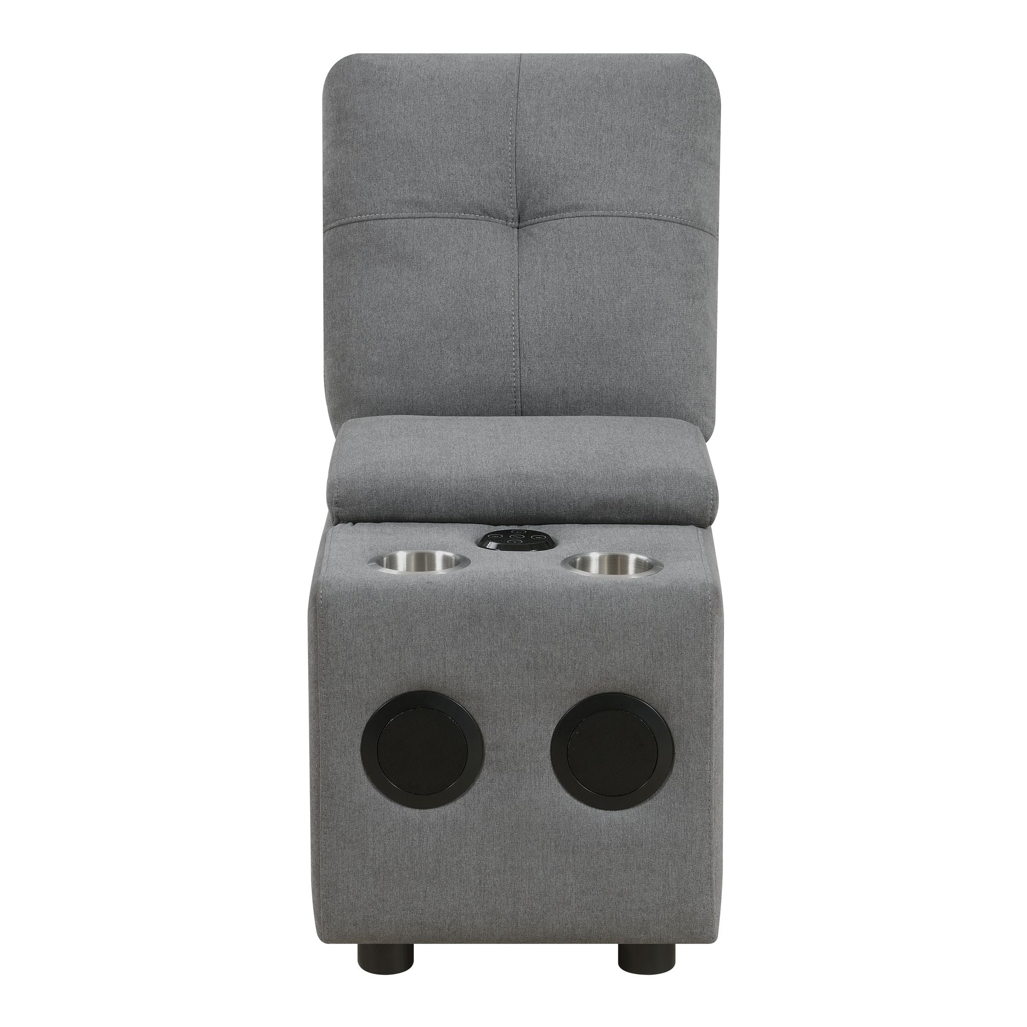 Armani-Modular-Console-W/USB-Charger-In-Columbia-Charcoal-No-Pillow-(ISTA3-packaging)