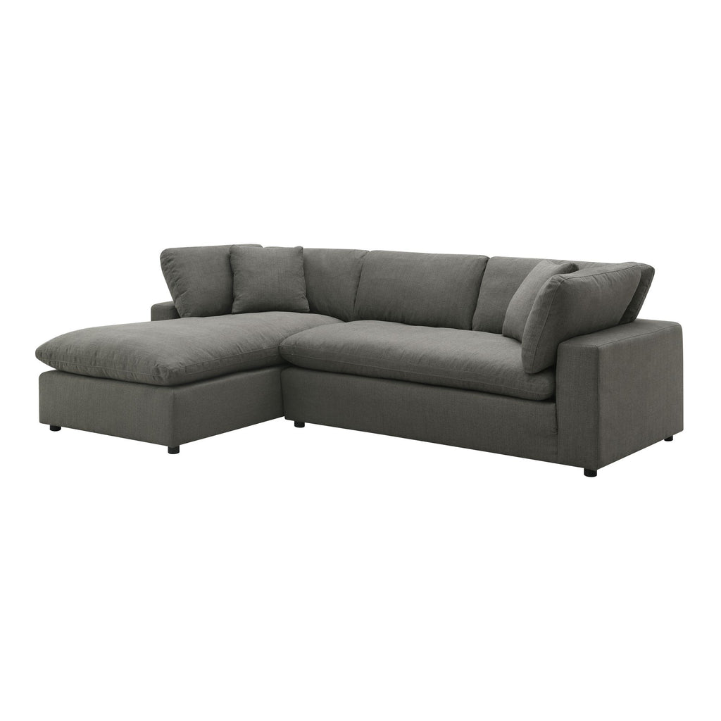 Cloud 9 LHF Chaise in Garrison Charcoal