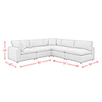 Cloud-9-Sectional-5PC-Garrison-Cotton