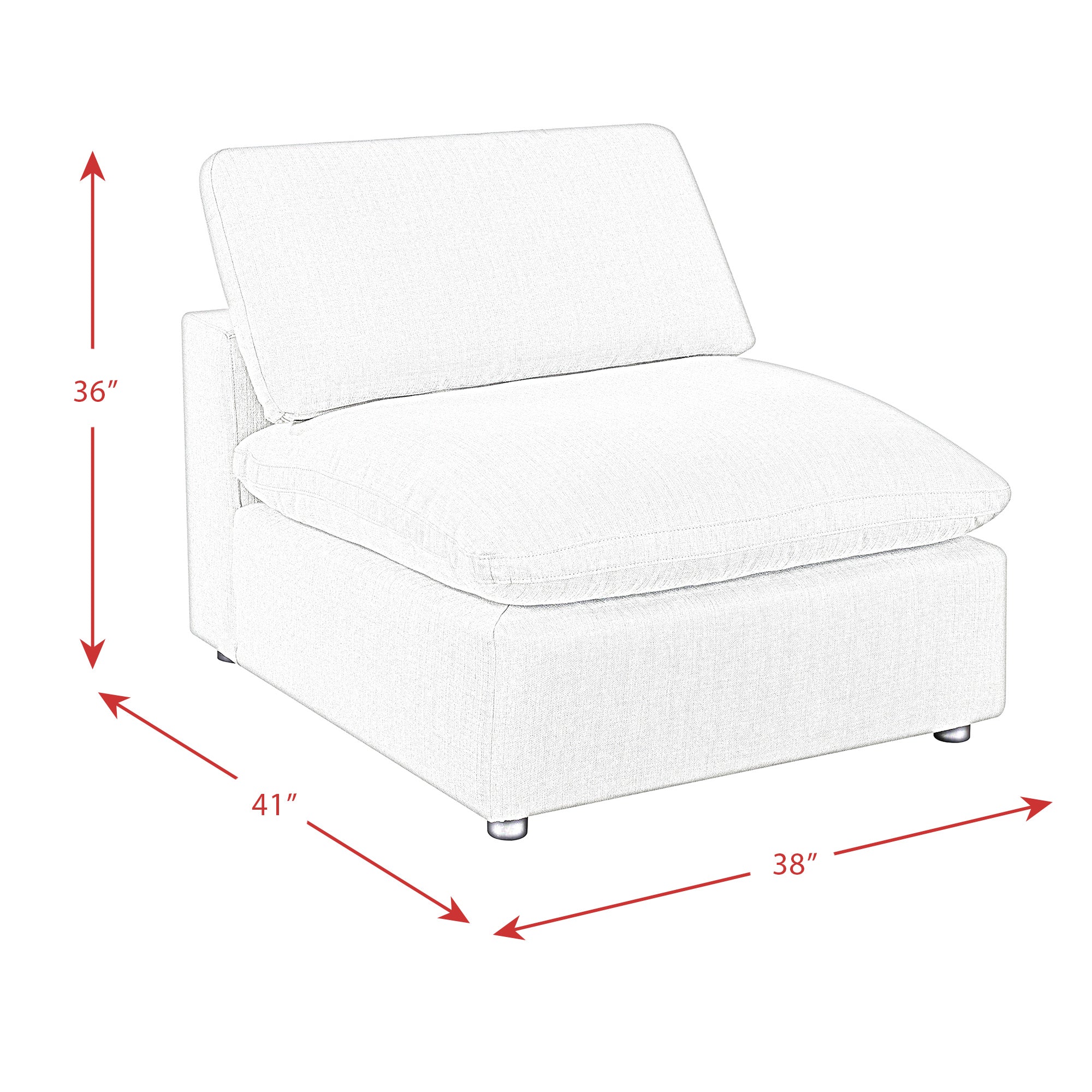 Cloud-9-Sectional-Armless-Chair-Garrison-Cotton