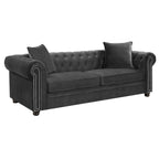 Greenwich-Sofa-Broadway-Grey-W/2-Base-Pillows