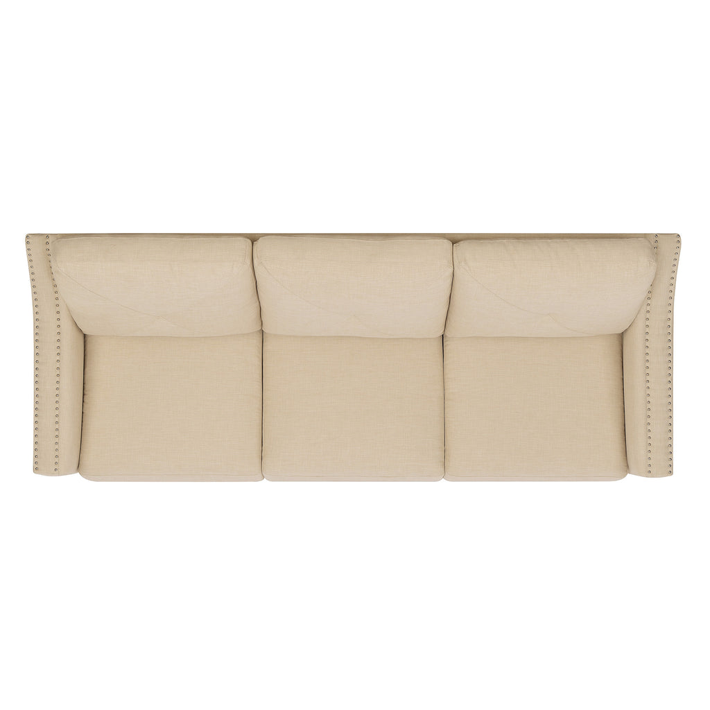 Malone-6651-Sofa-90""-Heirloom-Natural