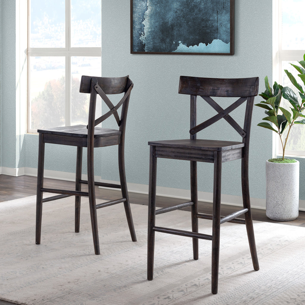 (D210-21C)-Coronado--30''-Barstool--Chocolate