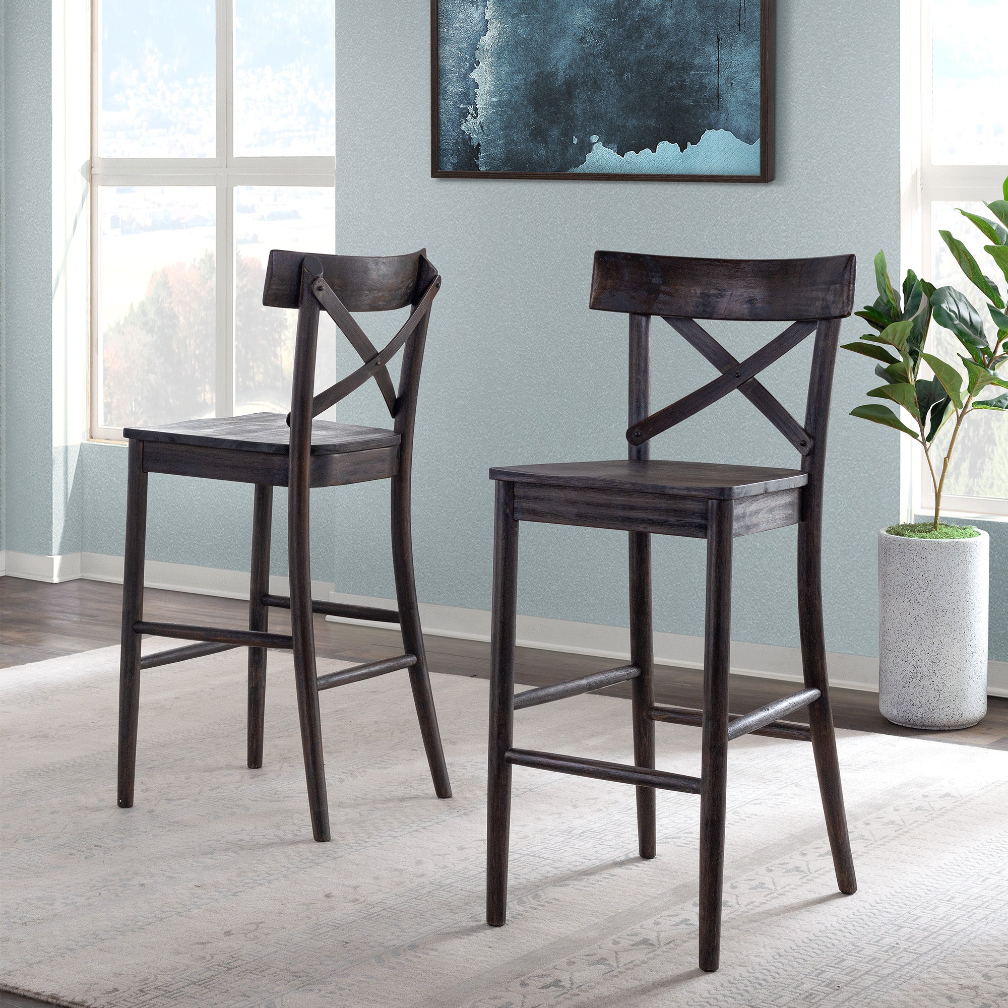 (D210-21C)-Coronado--30''-Barstool--Chocolate