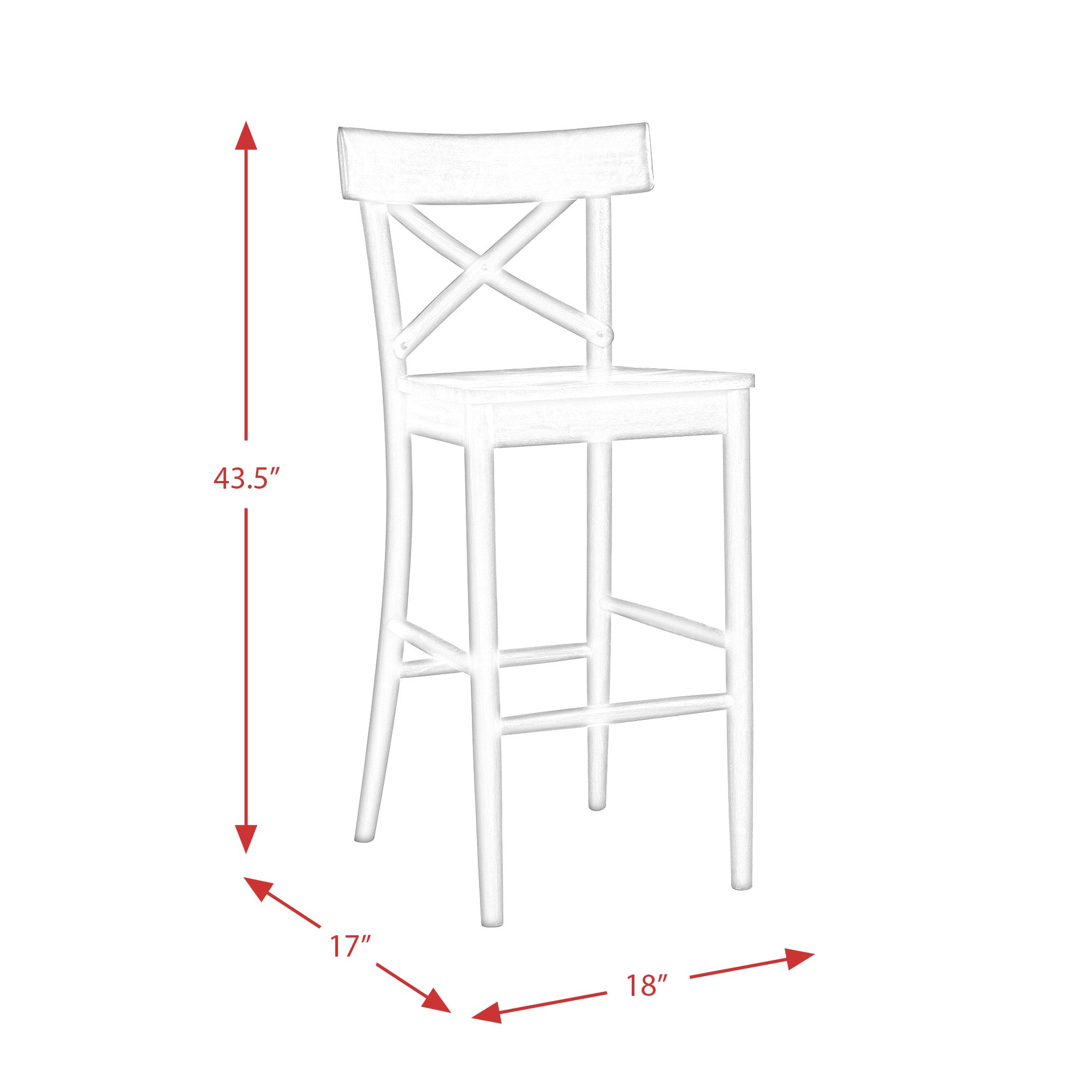 (D210-21C)-Coronado--30''-Barstool--Chocolate