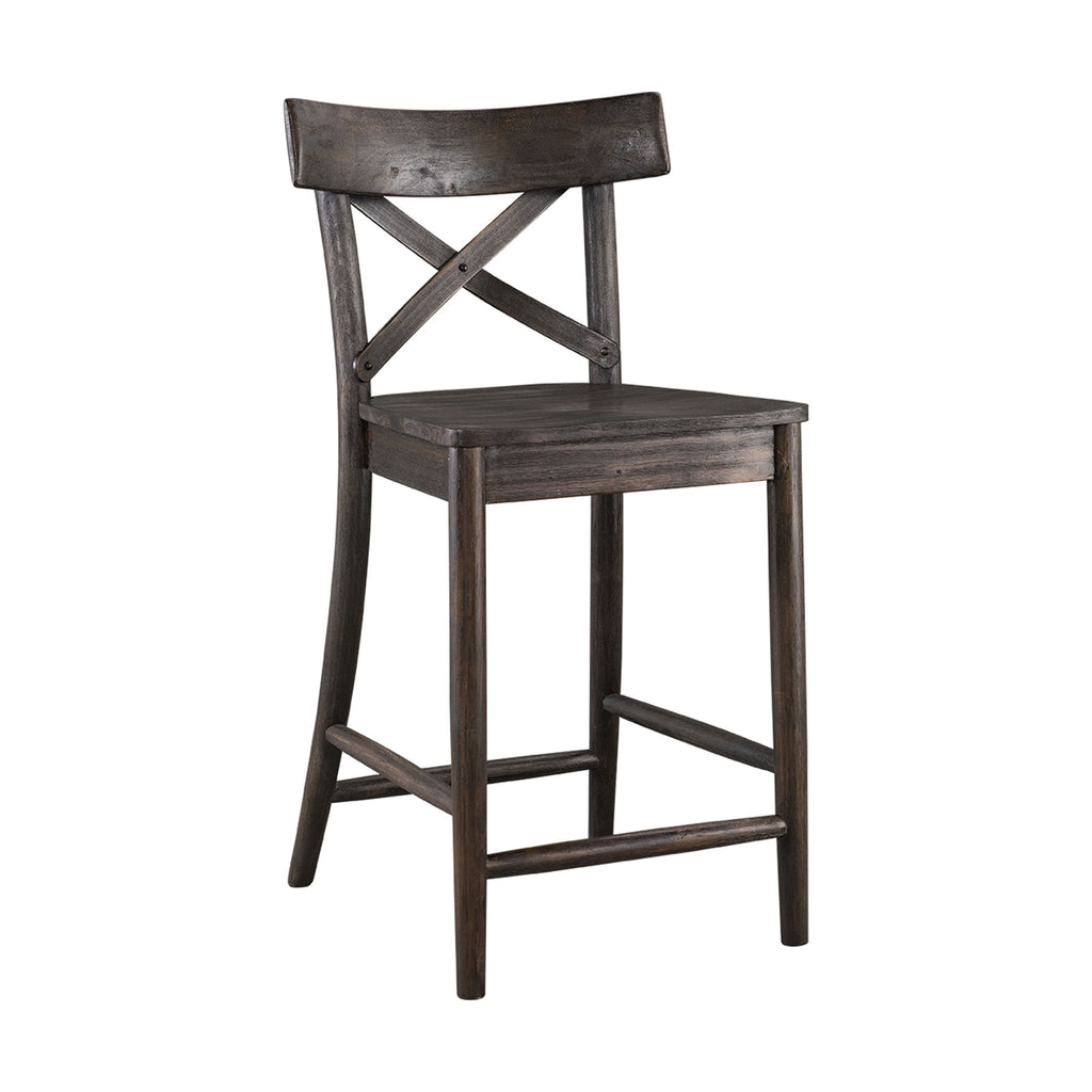 (D210-22C)-Coronado--24''-Counter-Stool--Chocolate