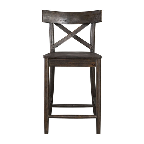 (D210-22C)-Coronado--24''-Counter-Stool--Chocolate